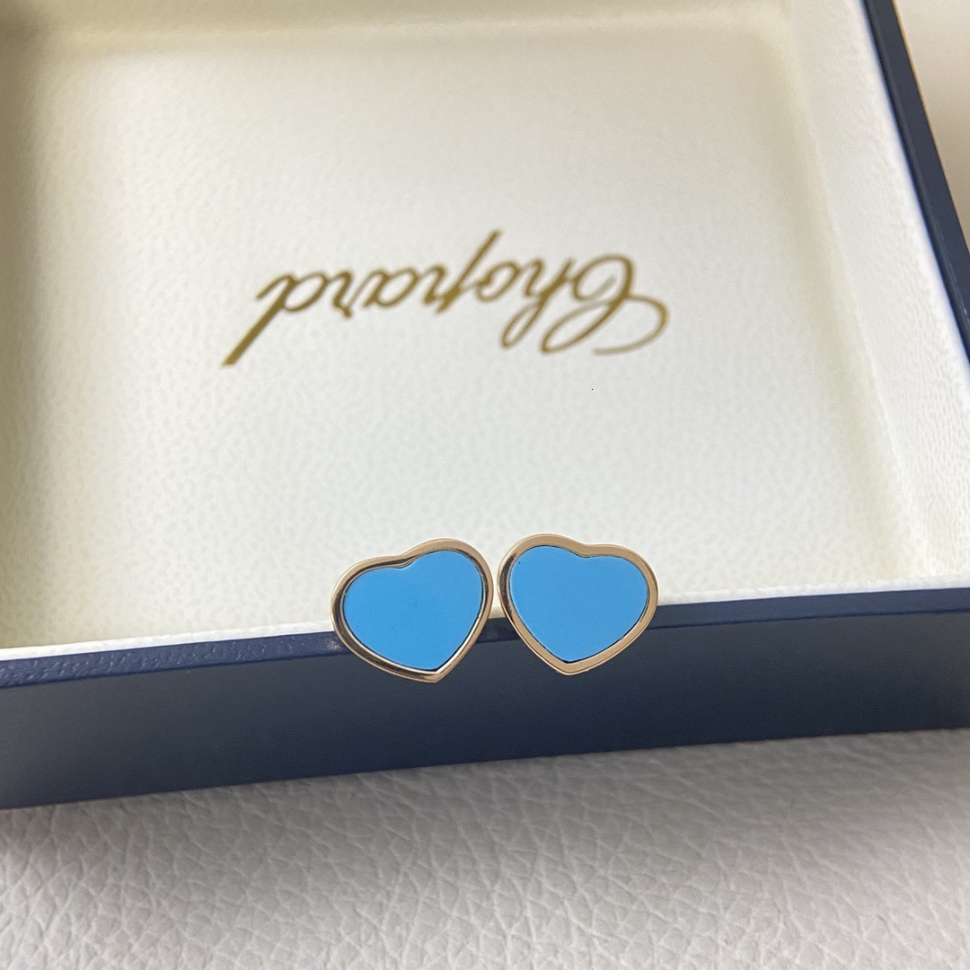 Charm Designer Chopardlys Jewelery Xiaojia Earrings 4 New High-Quality Four-Leaf Clover Heart-Shaped Complete Styles In Stock