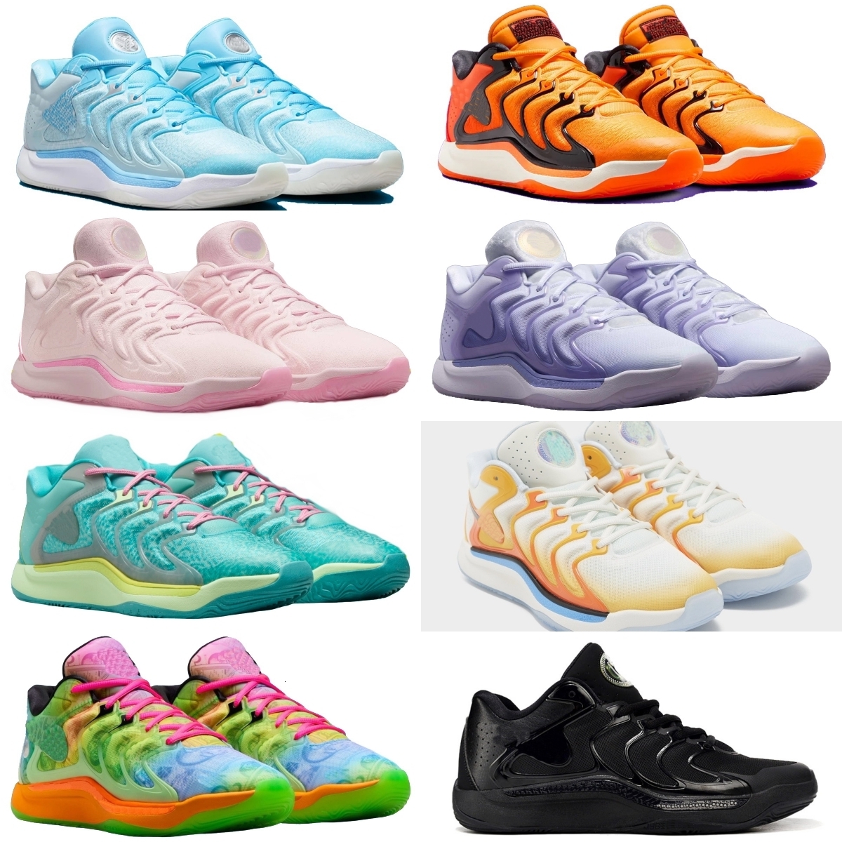 2026 New New Designer Shoe Athletic Run Buy KD 17 Luxury Easy Money Basketball Shoes For Sale Kids Grade School Men Women Aunt Pearl Sport Trainner