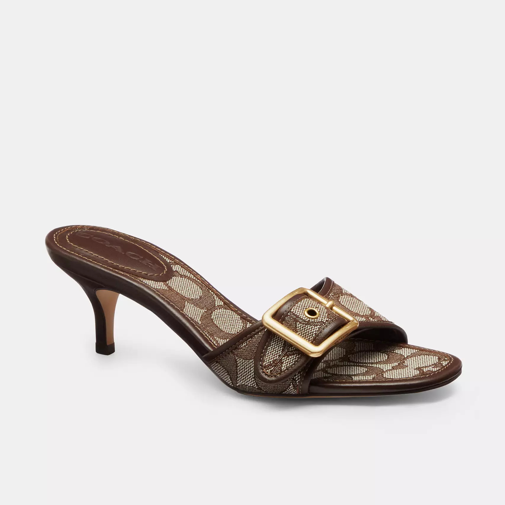 Designer Margot Sandals Women Bow Kitten Heels C Beach Summer Luxury Denim Heel High Leather Slippers Fall Mules Pumps Cute Lady Low Heeled-image-904877366