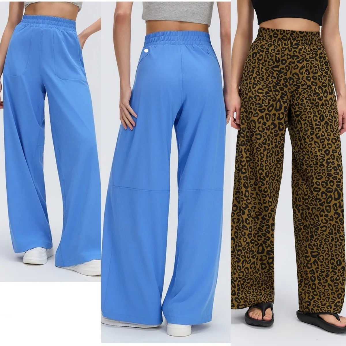 Pantalons de Yoga pour femmes, amples et polyvalents, pantalons de sport décontractés, Slim, droits, jambes larges, nouvelle collection printemps