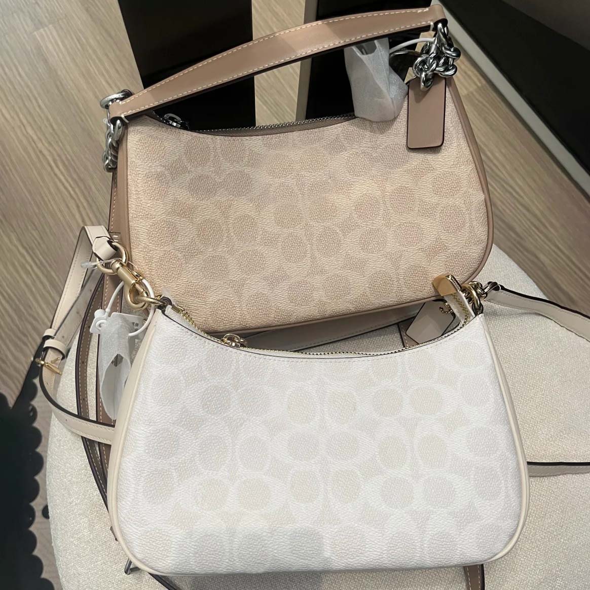 luxury designer teri bag shoulder bag tote bag Designer Bags mini crossbody bag Women Classic Old Flower bag Casual Handbag Chain Bag Halfmoon bag 1