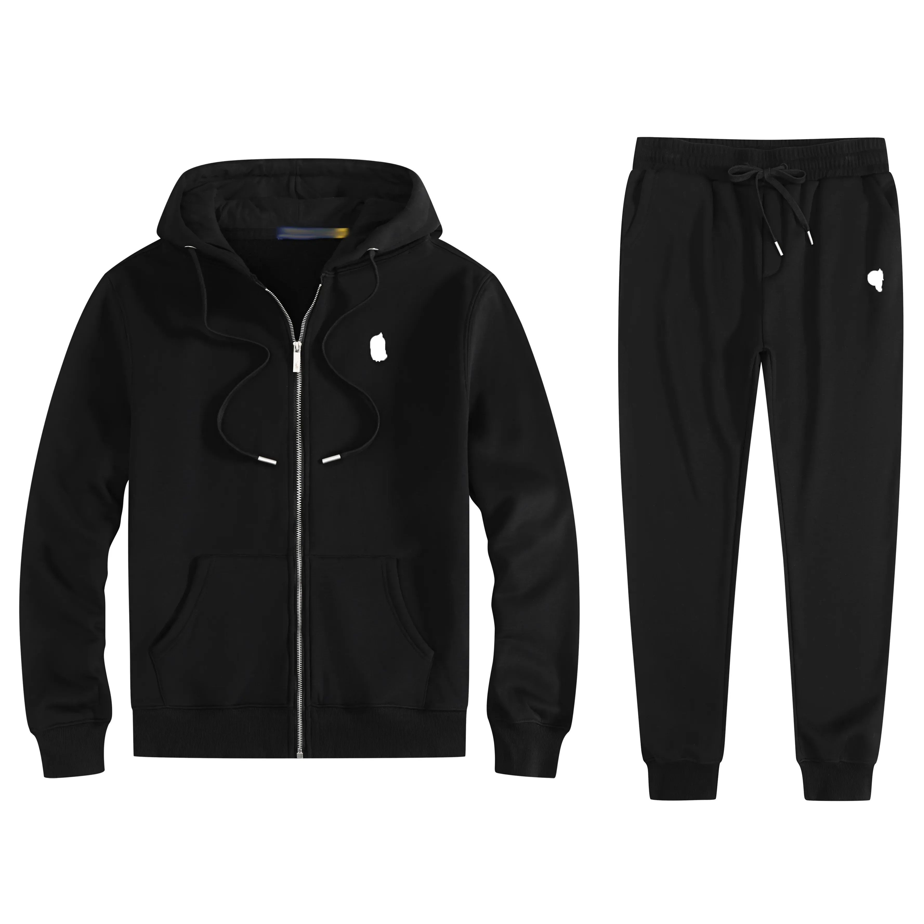 Ralfs Laurent Tracksuit Classic Mens Tracksuits Designer Joggers Zip Up Hoodie Lightweight Jackets Unisex Fit Casual Sweatshirt Pony Embroidery RL P