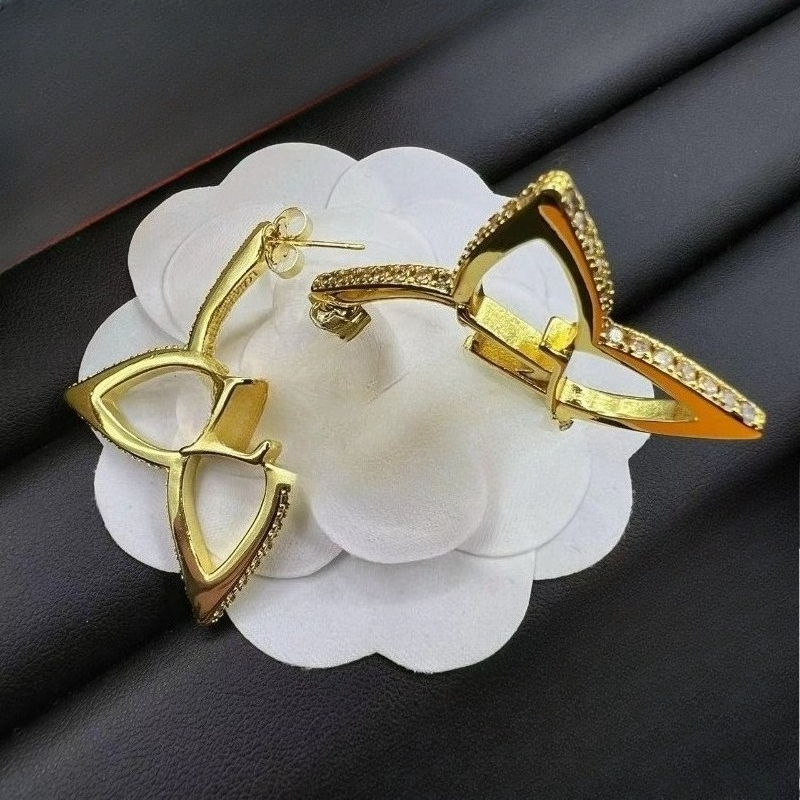 Designer Earrings Luxurious and High-quality Fashionable Accessories The Best Choice As A Gift-image-1111234910