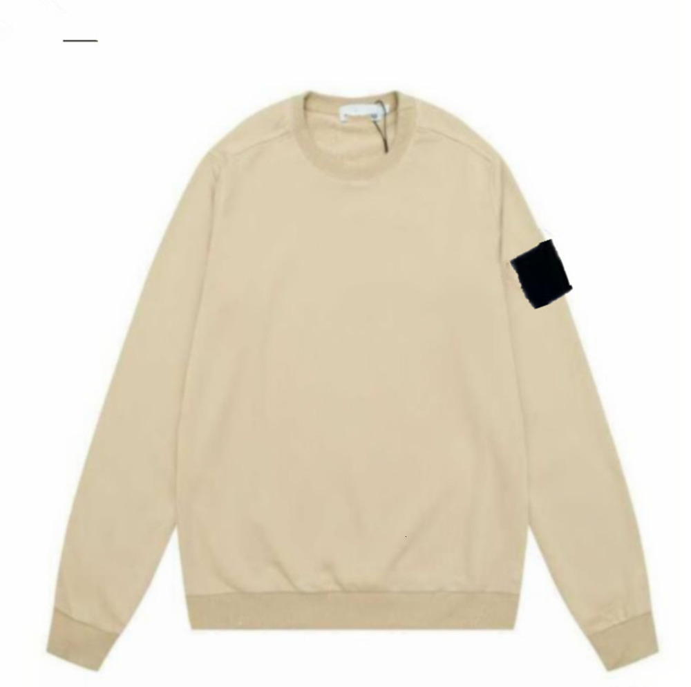 Sweat-shirt unisexe à col rond pour hommes et femmes, coton doux, surdimensionné, pierres amples, pull, couleur unie, décontracté, Streetwear, îl
