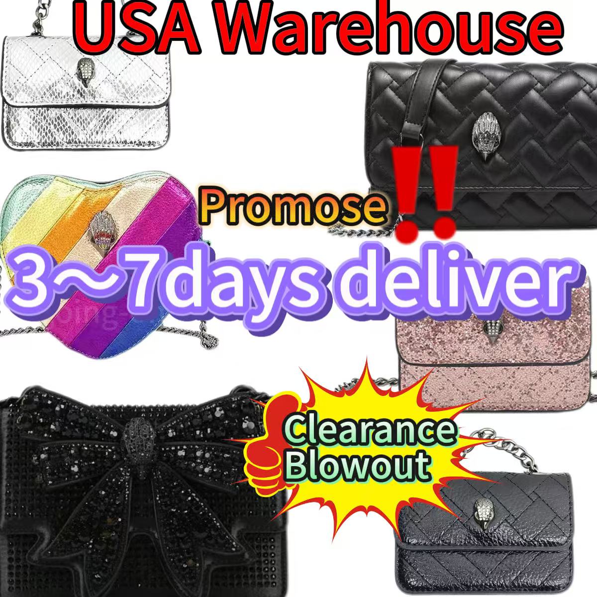 Top Designer bag bag mini shoulder bags kurtter luxury handbags for women clutch bird head trends black heart chains purses fashion cross body ba