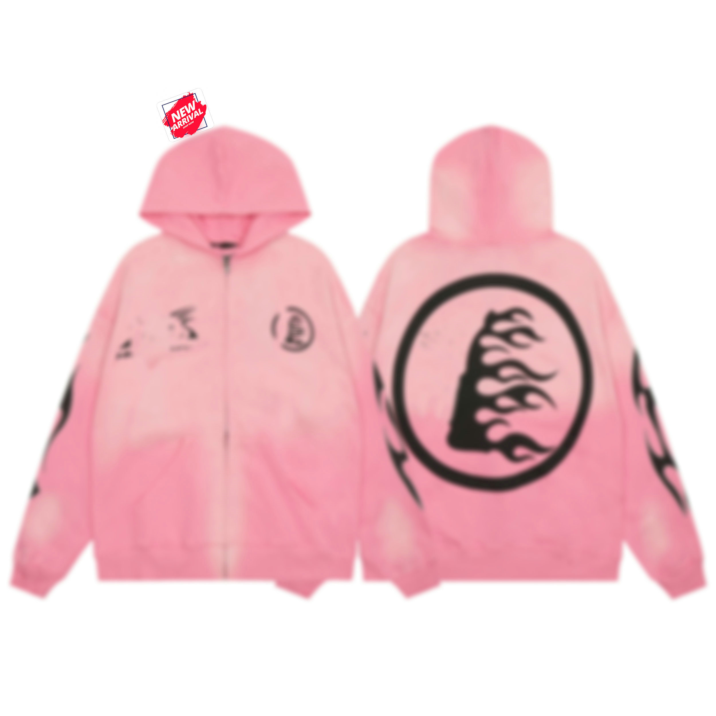 Hell Omar New Designer Men's and Women's Hoodie Sweatshirt zipper Hoodie Long Sleeve Fashion Trendy Top Size S-XL-image-997667215