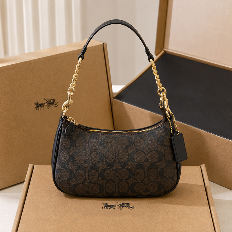 Designer bag Luxury bag Women's premium shoulder bag Classic floral crossbody bag Casual handheld retro bag Half moon bag Light leather High qu