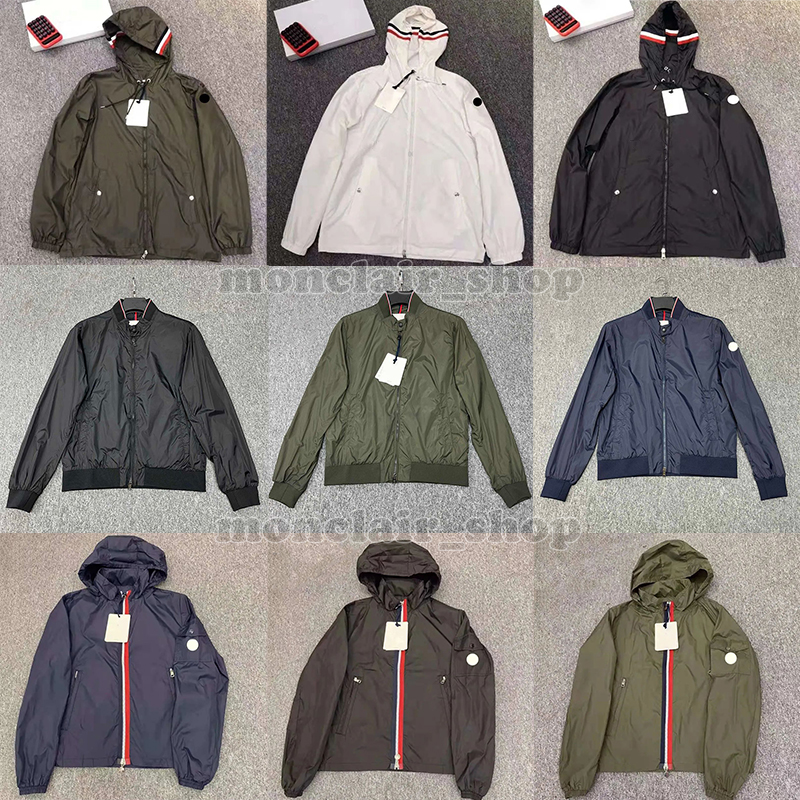 mens jackets designer NFC bomber windshield hooded jacket outerwear street Spring And Autumn Mens Raincoat Outerwear High Quality Slim Stylist Coat