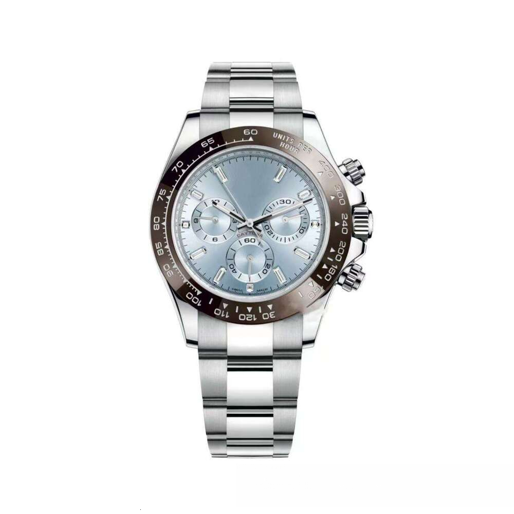 New relex wrist watch Panda watch Cosmograph Dton watch automatic mechanical watch with ceramic bezel steel strap, chronograph men's watch suit