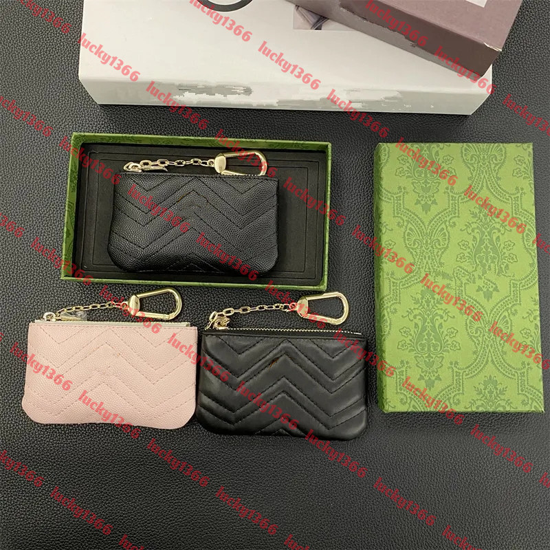 Mini Wallet KEY POUCH for Men and Women - Stylish Fashionable Keychain Ring Credit Card Holder Coin Purse Key Wallets