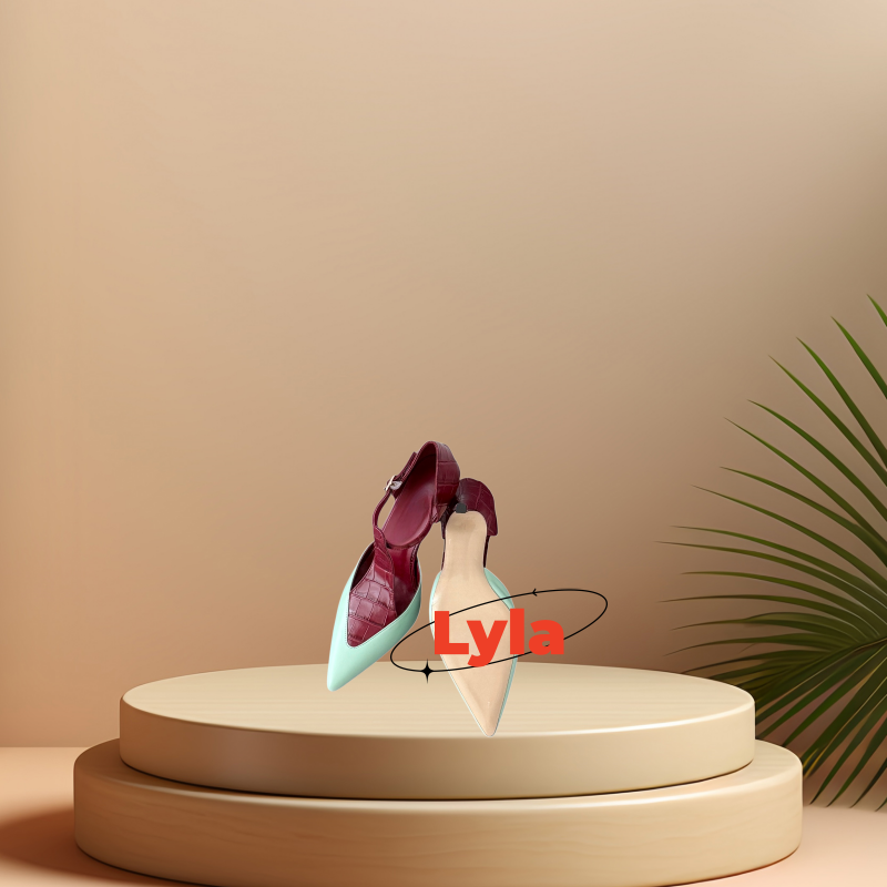 260618-1 Qualité miroir qualité supérieure chaussures simples pantoufles style décontracté pantoufles plates pour femmes cadeau EU35-41