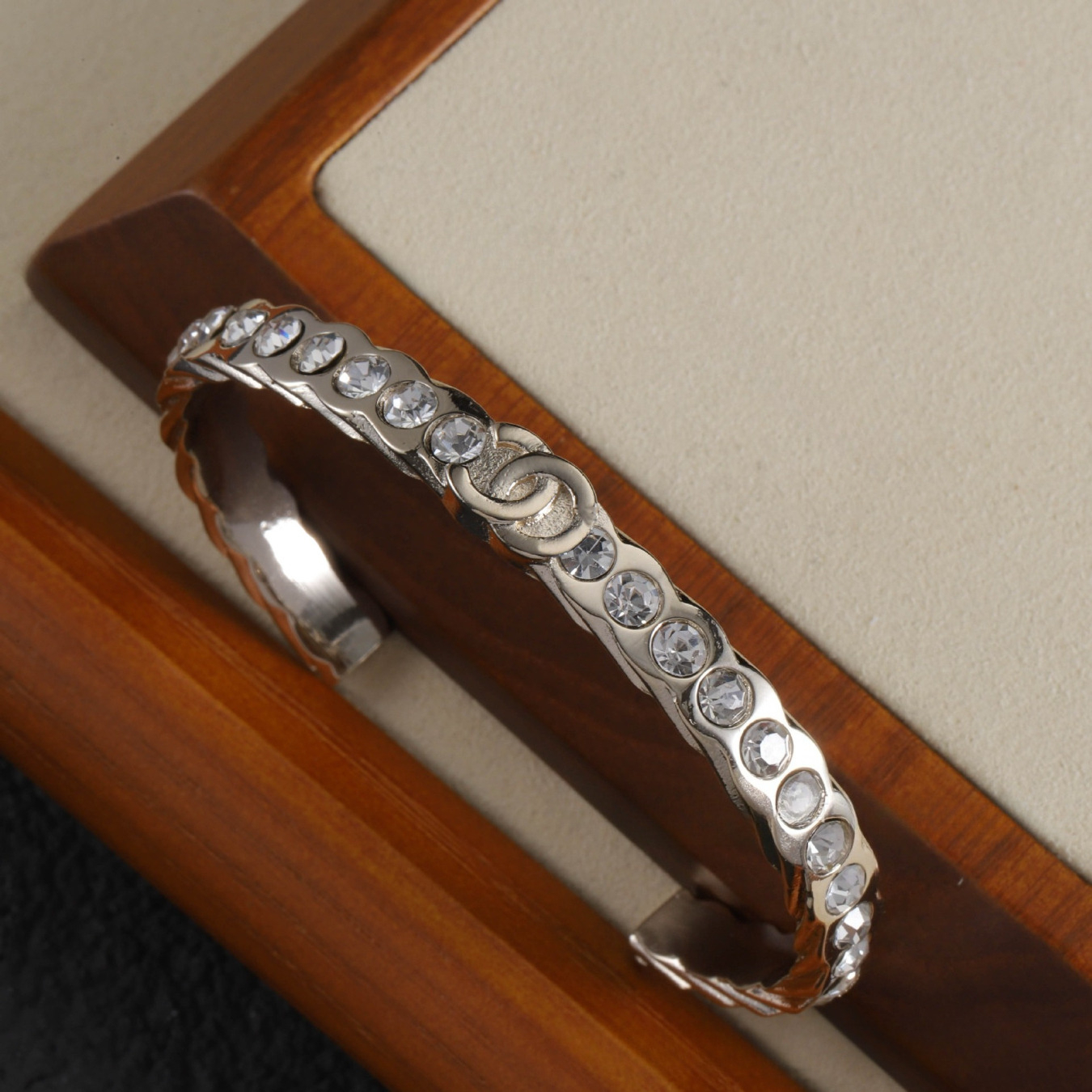 Luxury designer bracelet women 18K gold plated cuff bracelets with bracelet full diamond jewelry wide mens ban