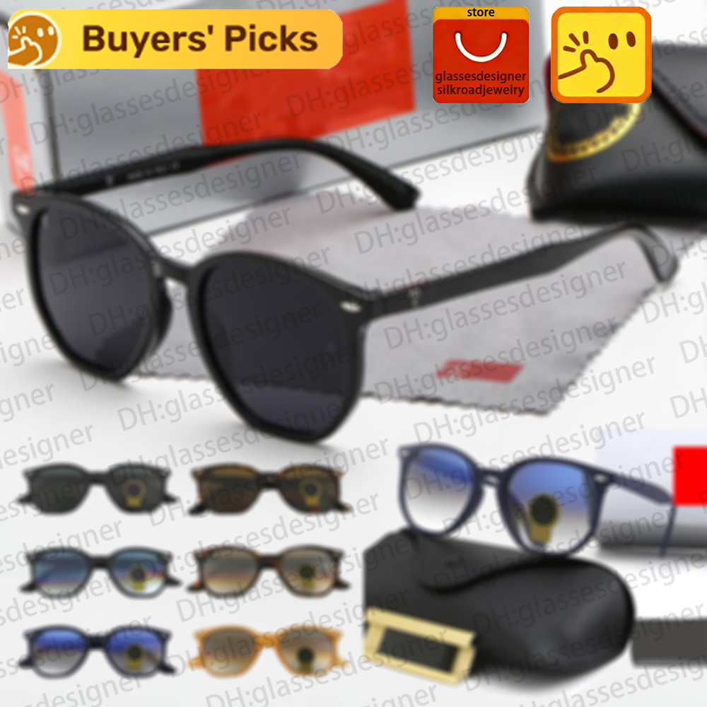 rayabn RB4306F Low Bridge Sunglasses Hexagonal Metal Frame Polarized Lenses Unisex Designer Eyewear Men/Women Lightweight Flat Lens Free Shipping