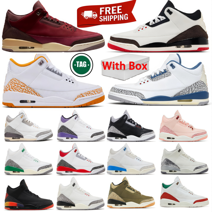 Mans 3 J3 Basketball Shoes Trainers 3s World Best Dad Orange Citrus True Blue Outdoor Sports runner Sneakers