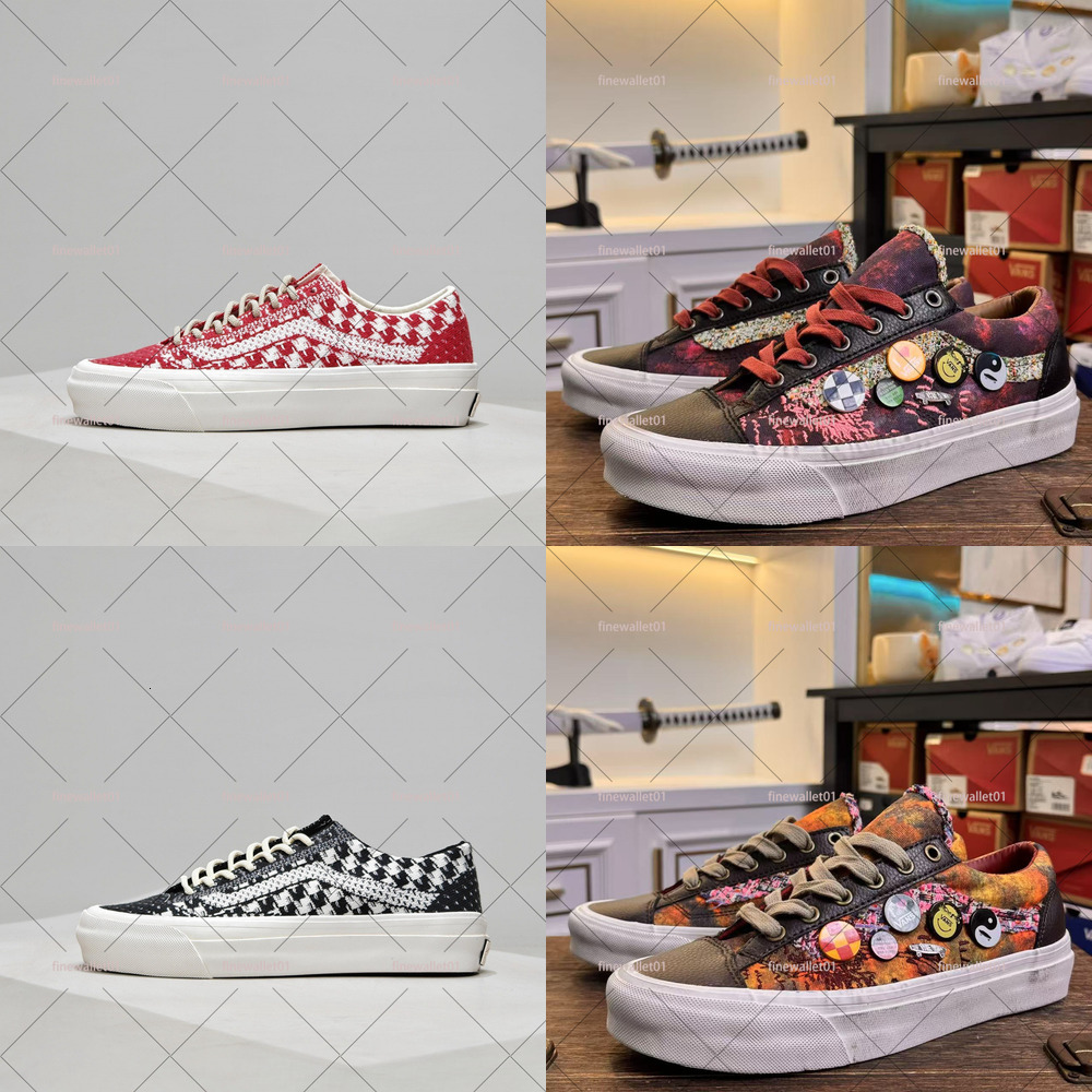 Top wan designer Pearl shoes Luxury Canvas Shoes New Sneakers For Men Women Pearl Trainers Vintage Sports Casual Shoes Lace-Up Walking Shoe TopSneak