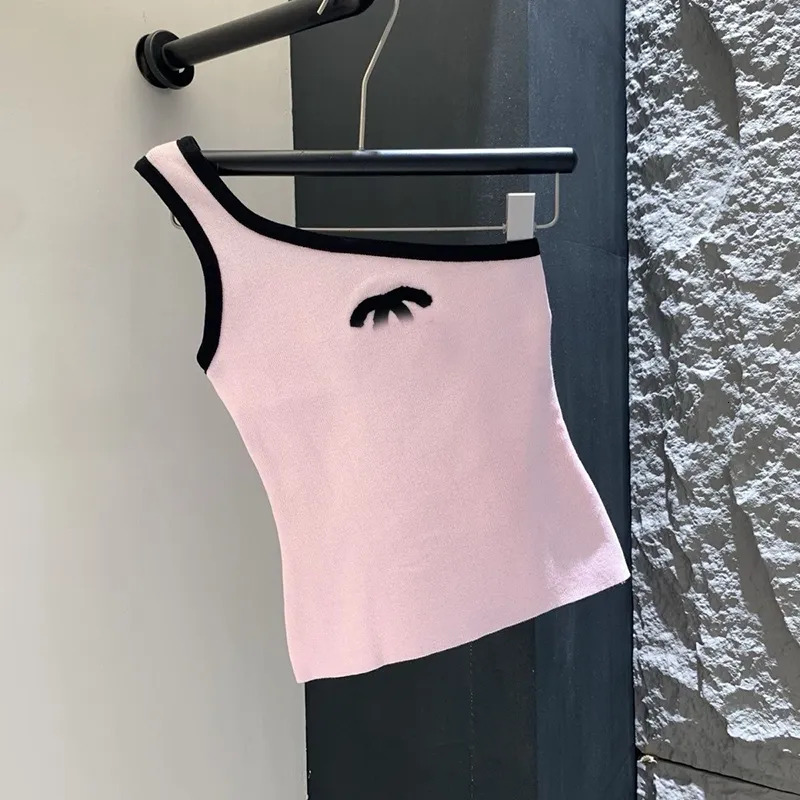 cc shirts T Vest Designer Clothes Fashion Knitted chan Shirt Women's Channels Tank Top Women Letter Round Neck With Multiple Styles To Choose c