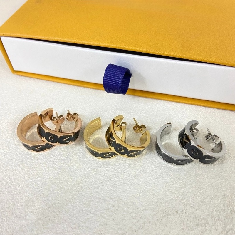 Letter Pattern Ring A Simple and Fashionable Accessory A Versatile Designer Ring-image-1111161038