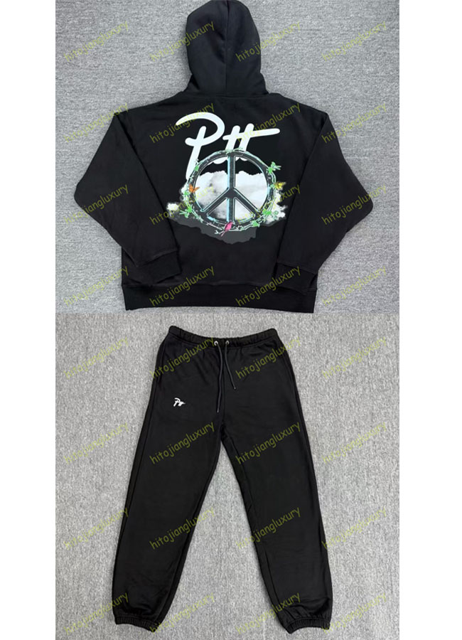 Men Tracksuits Fashion Jackets Suits Hiphop Style Clothing Set Autumn Streetwear Winter Sportwear Coat Jogger Pants4581