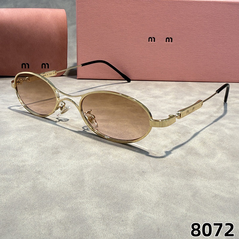2026 New Luxury Vintage Oval Sunglasses Designer Classic For Women men Thin Gold Metal Frame UV Protection Y2K Retro Small Shades Fashion Party T