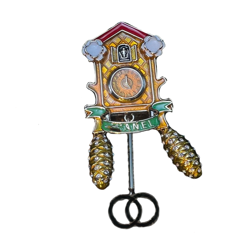 Broche Designer Wheat shaped Enamel Pendulum Trendy Best selling Antique style Jewelry with Ancient Craftsmanship High version Brooch