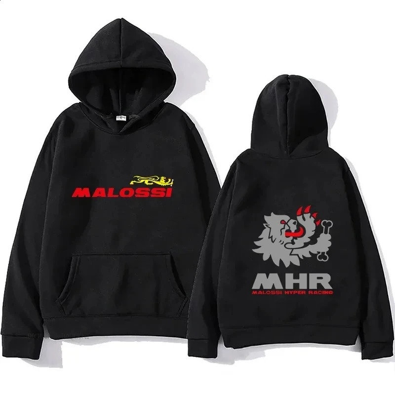 2025 AutumnWinter Malossi Printed Hoodie Mens and Womens Retro Street Wear Hip Hop Style Fashion Casual Sweatshirt 260618banjia