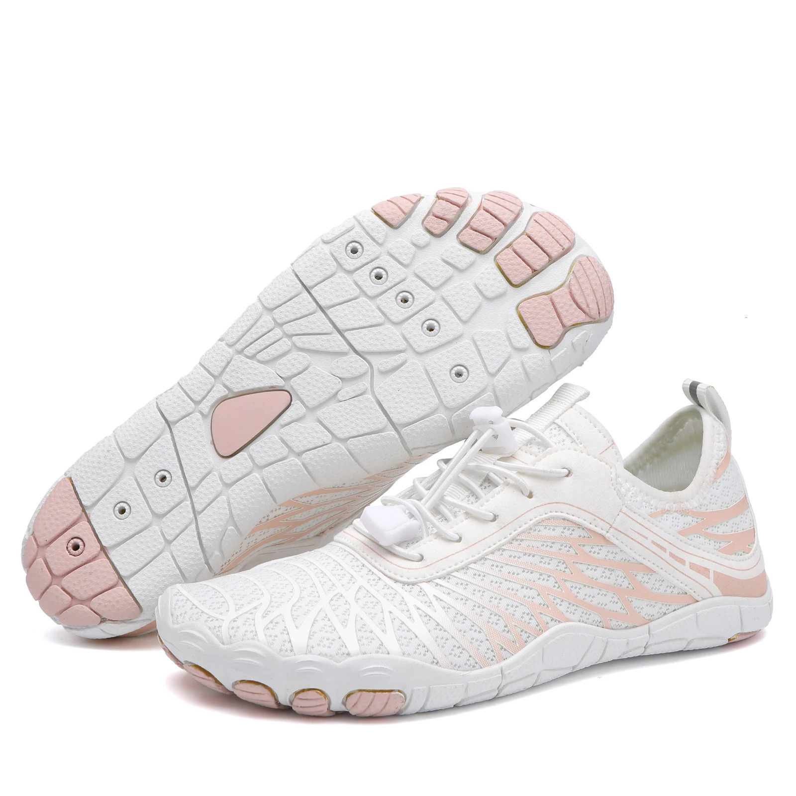 Unisex Barefoot Aqua Water Shoes Large Size Wading Mens Womens Outdoor Barefoot Beach Breathable Swimming quick dry perforated drainage beach swim f