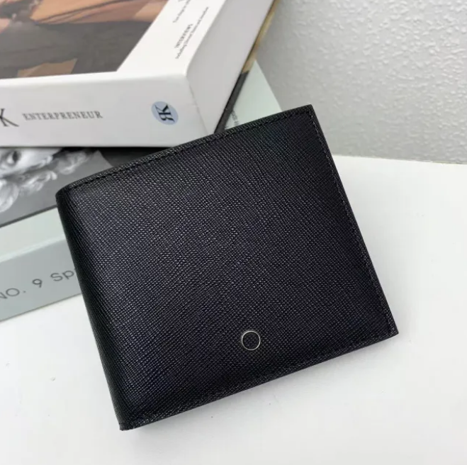 Germany Brands wallets Elegant Mens Wallet Stylish MB Genuine leather Purses Designer Bag White Star Card Holder High-Quality Man Brands Purse with