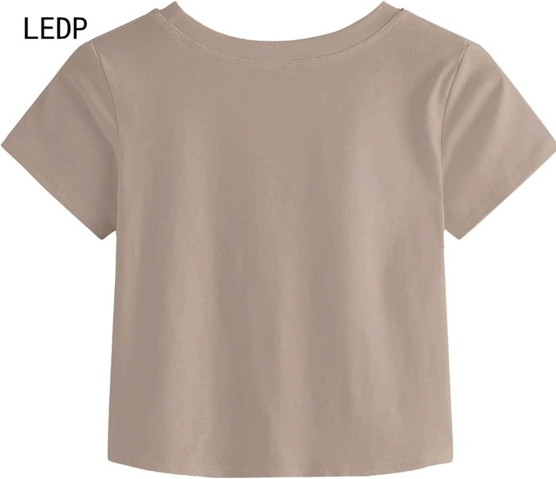289798 Chlorophyll photosynthetic collar large size women's T-shirt light-sensitive color-changing coating morning run slimming energy conve