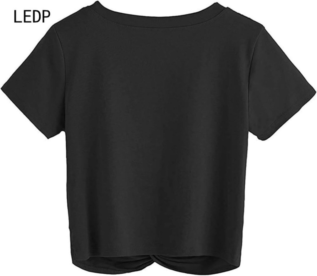 289785 T-shirt à col photosynthétique chlorophylle pour femmes, grande taille, revêtement sensible à la lumière, changement de couleur, course ma