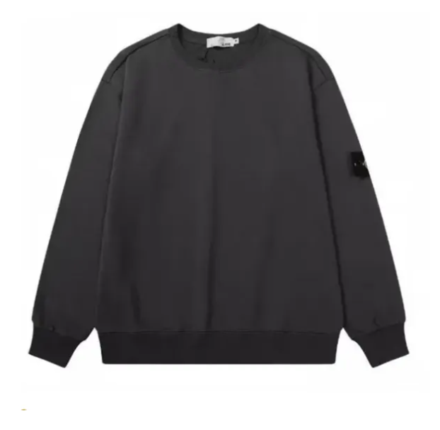 Stone Hoodie Casual Cargo New Womens Long Sleeve Brand Streetwear Breathable Soft Fabric Couple Round Neck Spring Autumn Top Oversized Quality Stone