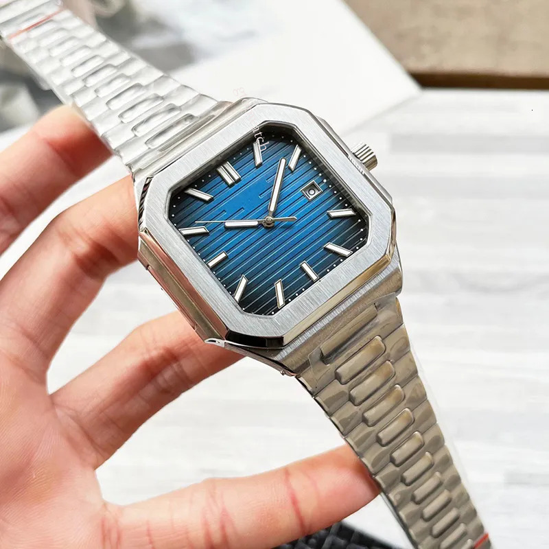 42mm mechanical movement sapphire glass waterproof mens designer simple business watch AAA quality Mens made of stainless steel material