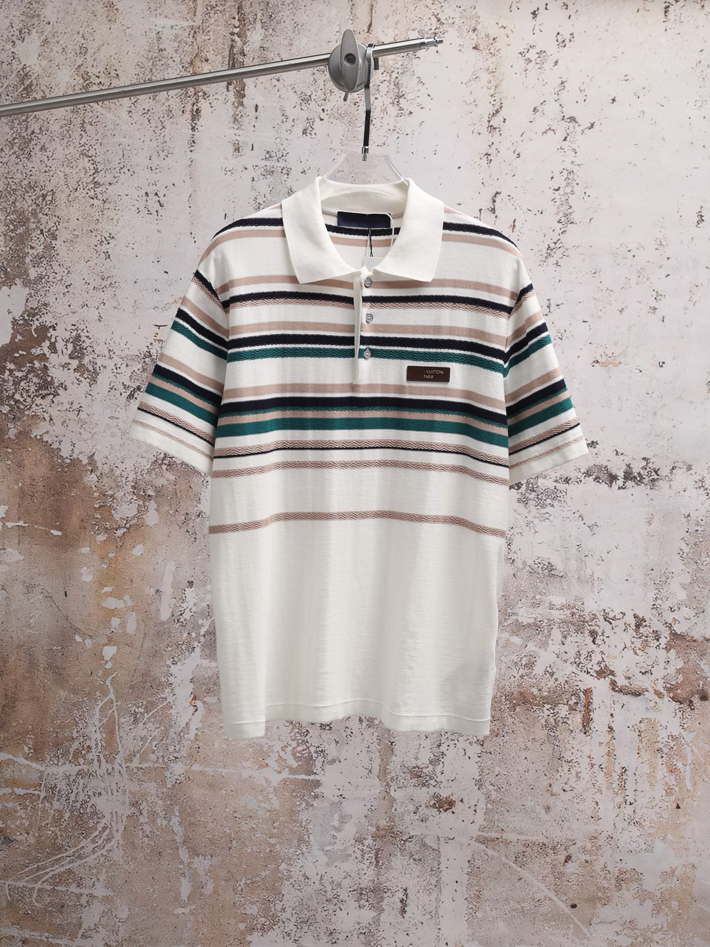 2026ss spring and summer new high grade cotton printing short sleeve round neck panel T-Shirt Size: m-l-xl-xxl-xxxl Color: black white 563Fs