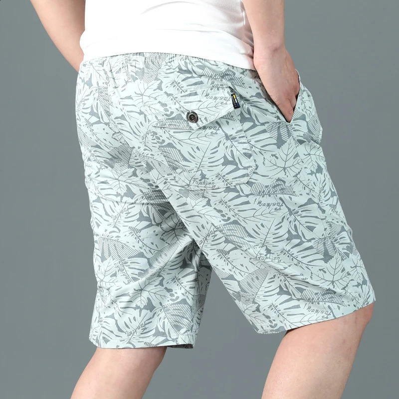 Mens Beach Shorts Streetwear Casual Cotton Workwear Pants Men Summer Breathable Fitness Knee Sports Sweatwear 6XL 260615
