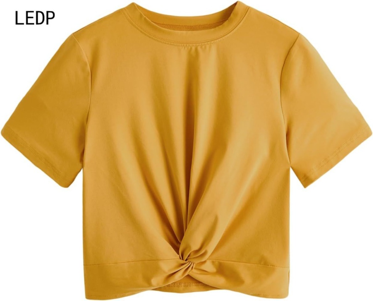 289886 Chlorophyll photosynthetic collar large size women's T-shirt light-sensitive color-changing coating morning run slimming energy conve-image-1111322985