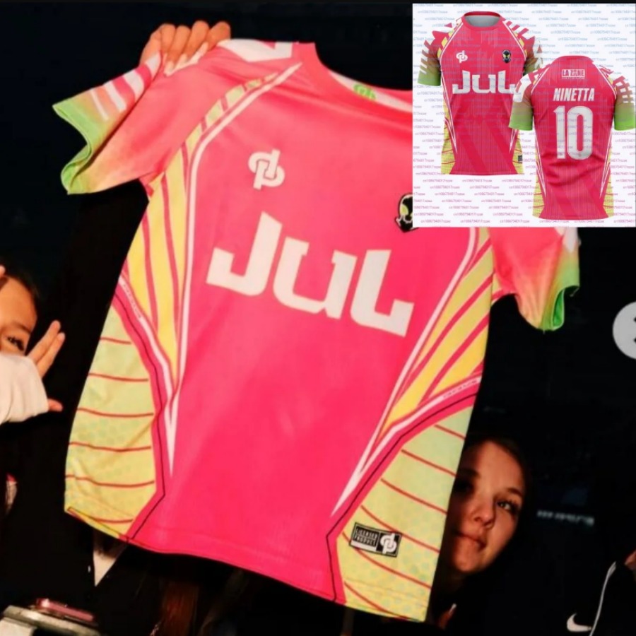 New Men's Women's Summer 3D Digital Print JUL STADEFRANCE NINETTA 10 Jersey Breathable Round Neck Short Sleeve Fans Casual T-shirt