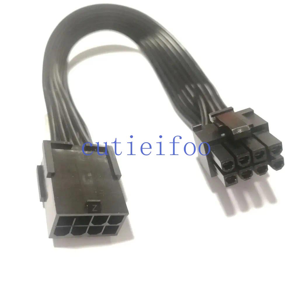 PCI-E PCIe Graphics Video Display Card GPU 8Pin Female to 8P 6+2 Pin Male Power Supply Extension Cable 18AWG Wire 20/30/50/60cm-image-1111754968