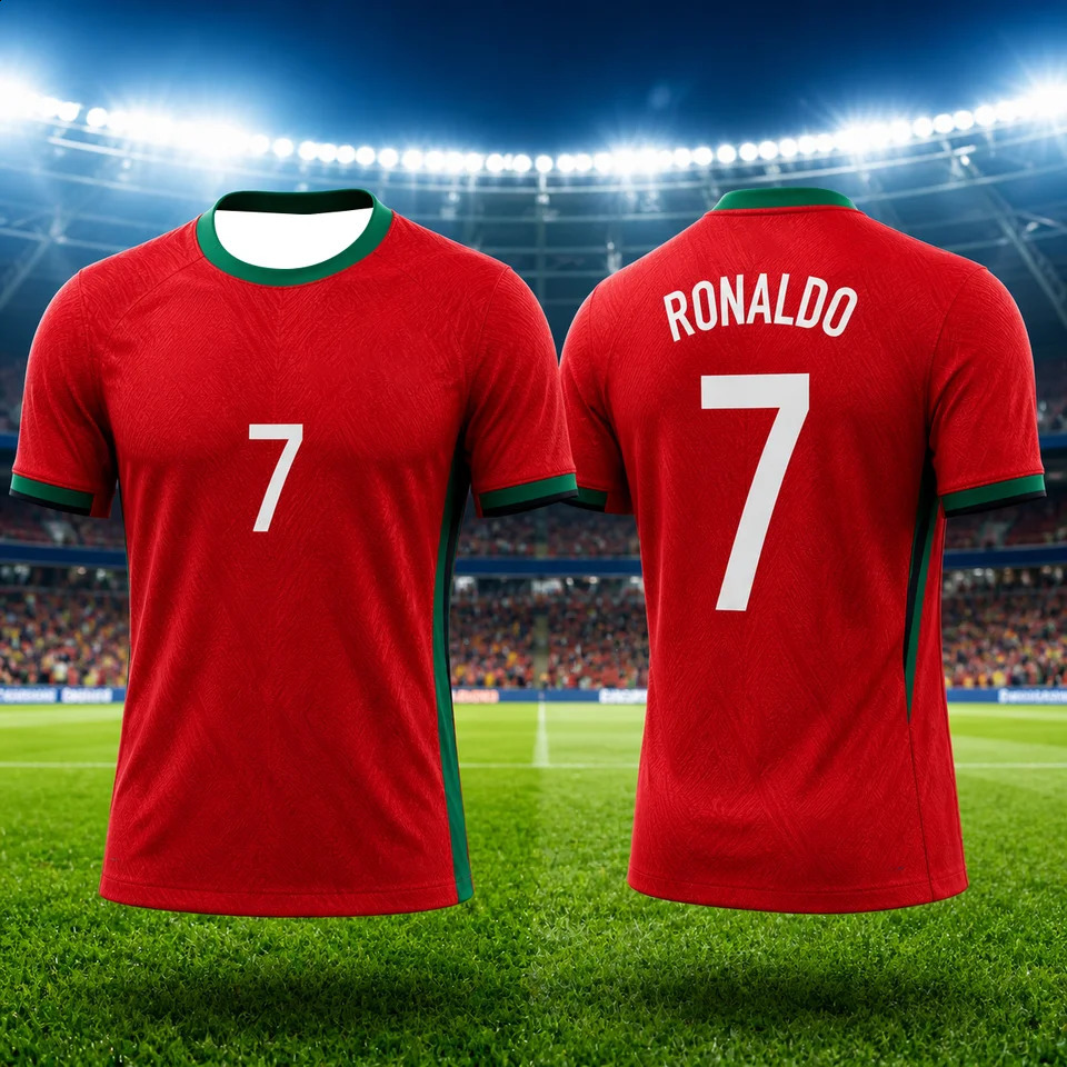 Fashion Ronaldo Unisex Collectible Fan T Shirt Lightweight Breathable Football Sportswear For Men Women Streetwear 260613banjia