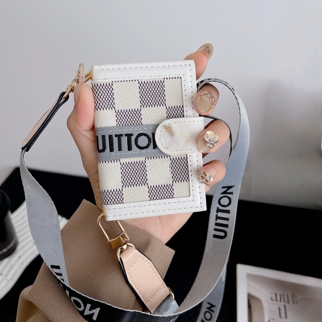 Luxury designer keychain wallet designer Keychain For Women Bag Charm Keyring Mens Key Chain Leather Wallet Keychains Luxury Mini Purse Bag Pendant