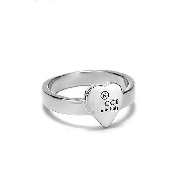 Bagues de bande Designer or Amour luxe 925 coeur en argent sterling Cadeau pour femme hommes bague à ongles anneaux designer