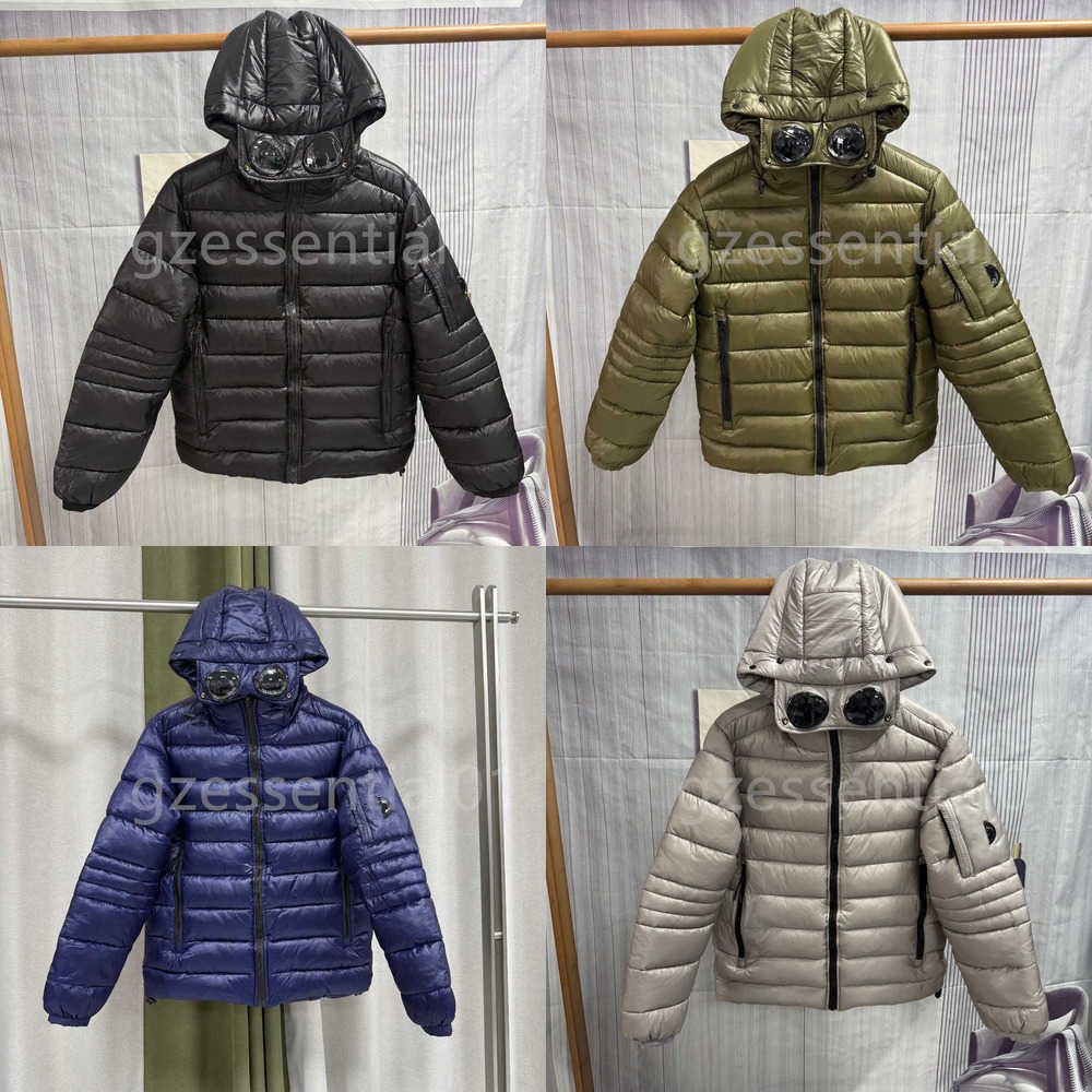 Luxury Coats Designer Mens Clothes Autumn Winter Jackets Puffer Jacket Men Goggle Pilot Lens Cap Windproof Fan-shaped Casual Coat Fashion