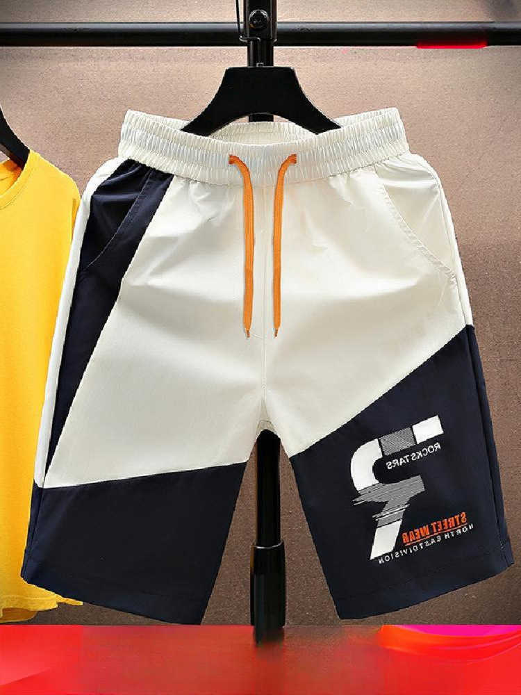 Selling Hot Ice Silk Cool Quick Drying Shorts For Men Thin And Loose Summer Shorts Big Shorts For Outerwear Zichao Mens Beach Shorts S260621