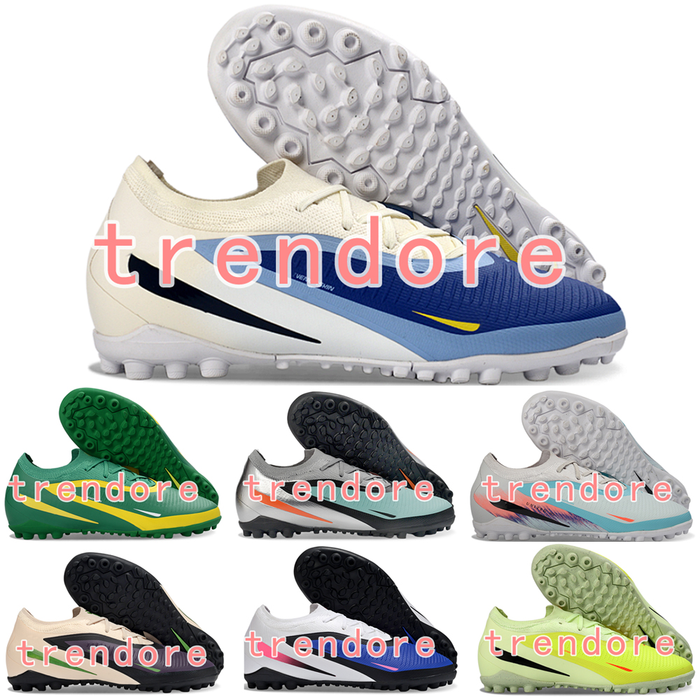 Brand Phantoms 6 Pro GX III Elite TF Lace-Up Soccer Boots Double layer Football Shoes Lawn Clay Match GX 6 Low TF Training waterproof silk Phant 11