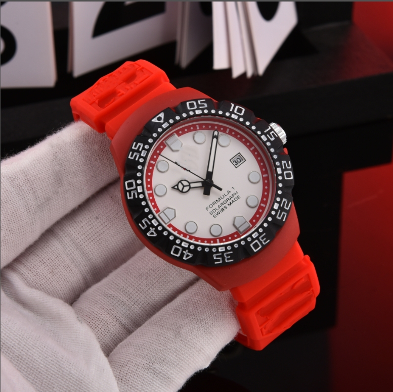 2026 New Design Mens Watches HEUERity quartz Movement Male TAGPRX Clock Luxury Business Designer for Men Watch SOLARGRAPHity montre de luxe Wristwat
