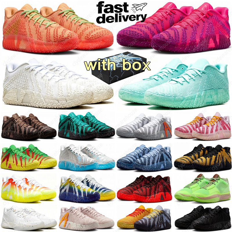 With Box Designer Basketball Shoes for Mens Womens Pink Foam Daybreak Twelve Time Sound Check Raptor Sneakers Outdoor Casual Runner Sport Trainers d
