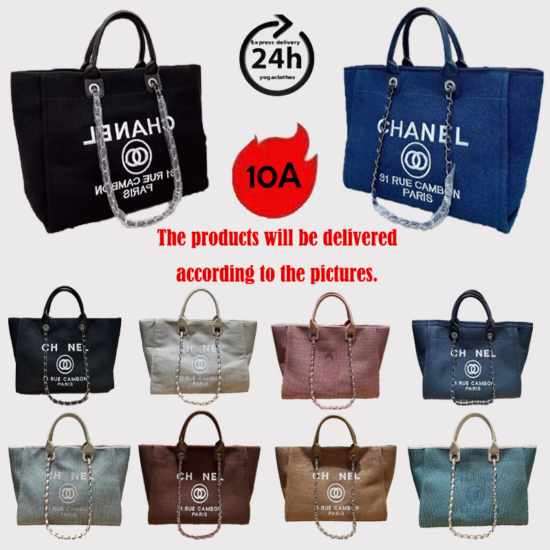 (Shipment as shown) 2026 Designer Bags Canvas Beach Tote Bag for Women unisex Luxury Summer Travel Handbag Shopping Tote bag Large capacity Versatil
