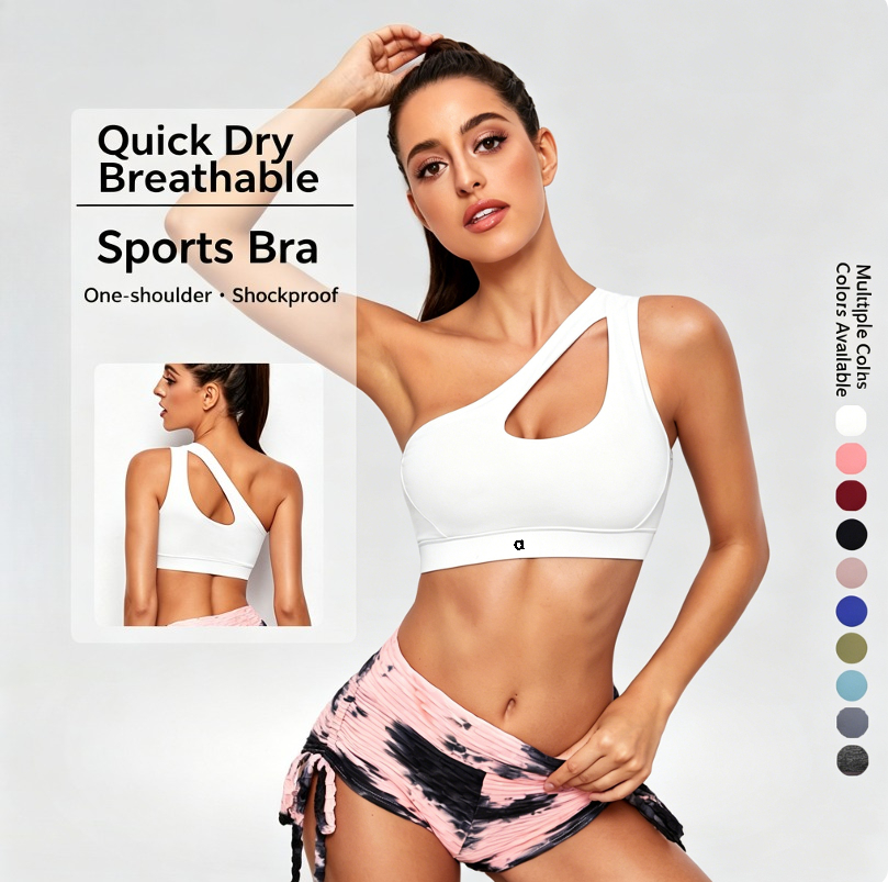 Women Crisscross Thin Strap Sports Bra, Back Support Shockproof Quick Dry Yoga Tank Top, Breathable Athletic Cami for Running Workout Fitness