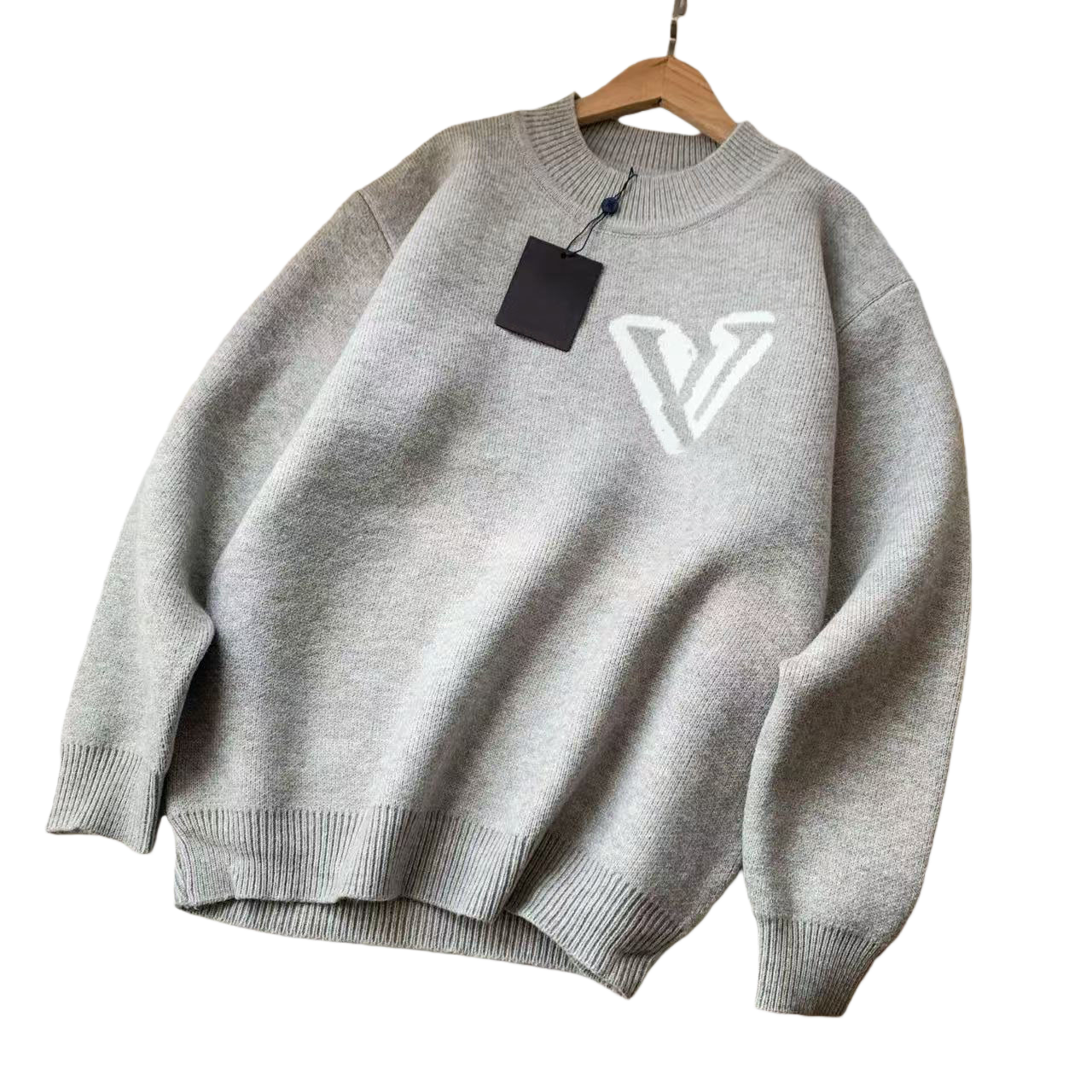 classic Knitted pullover sweater Men sweater pure Cotton Top designer Luxury Casual wool pull Alphabet Embroidery Mens Women Sweaters cashmere Long