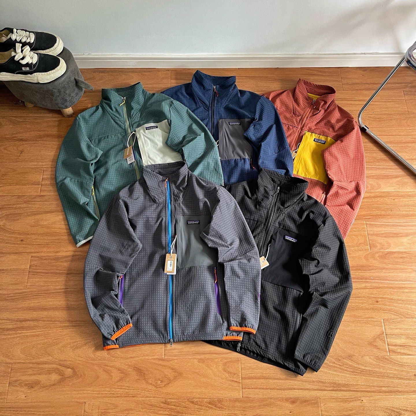 2026 Nieuwe collectie Sunbreaker Designer-jas voor heren, jas met ritssluiting, effen kleur, windjack, ademend, eenvoudige sportkleding