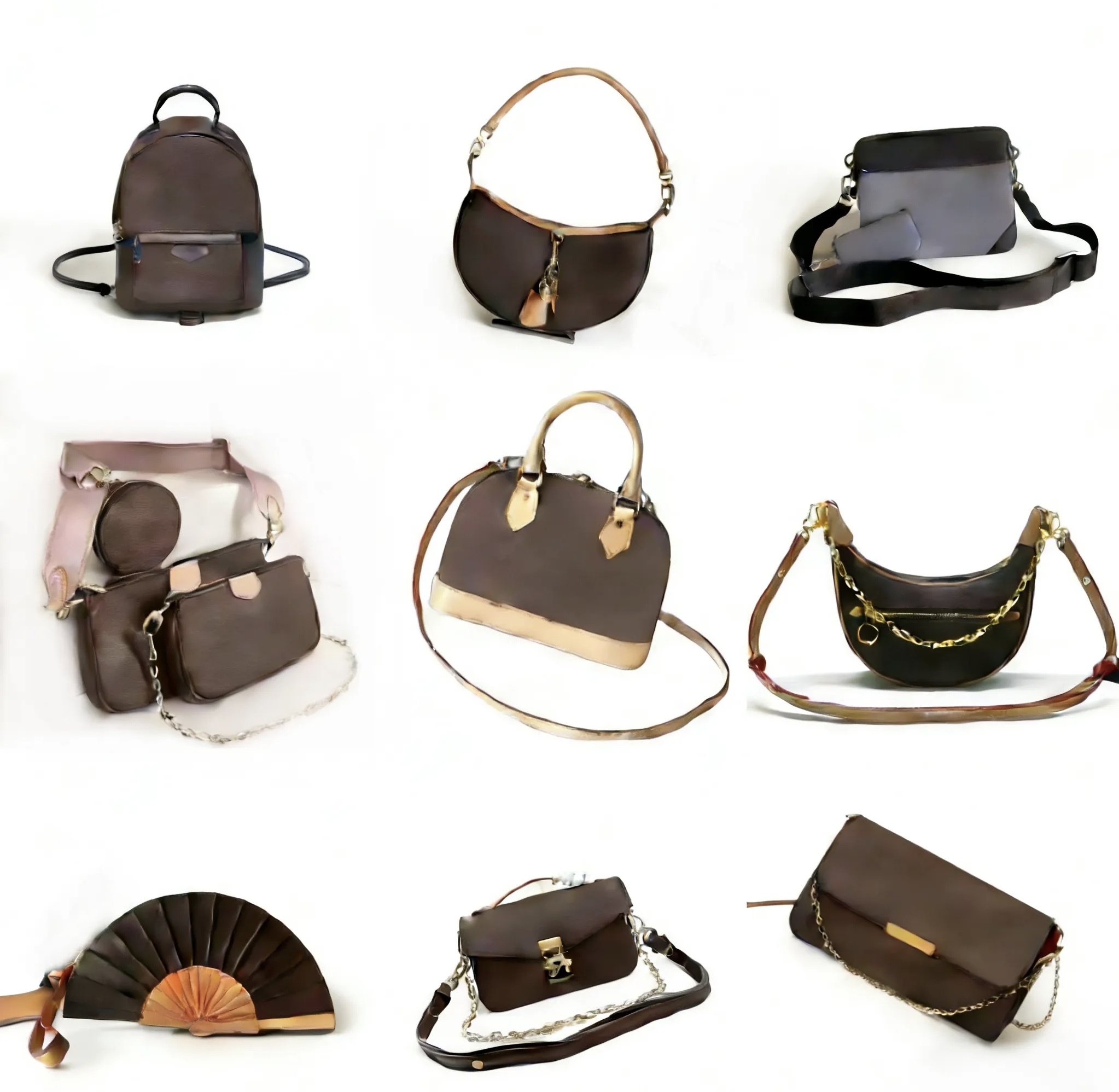 Designer handbags Tote Bag shopping bags leather cross body Satchel Women totes vintage handbag Fashion shell purses luxury Crossbody Bags Classic