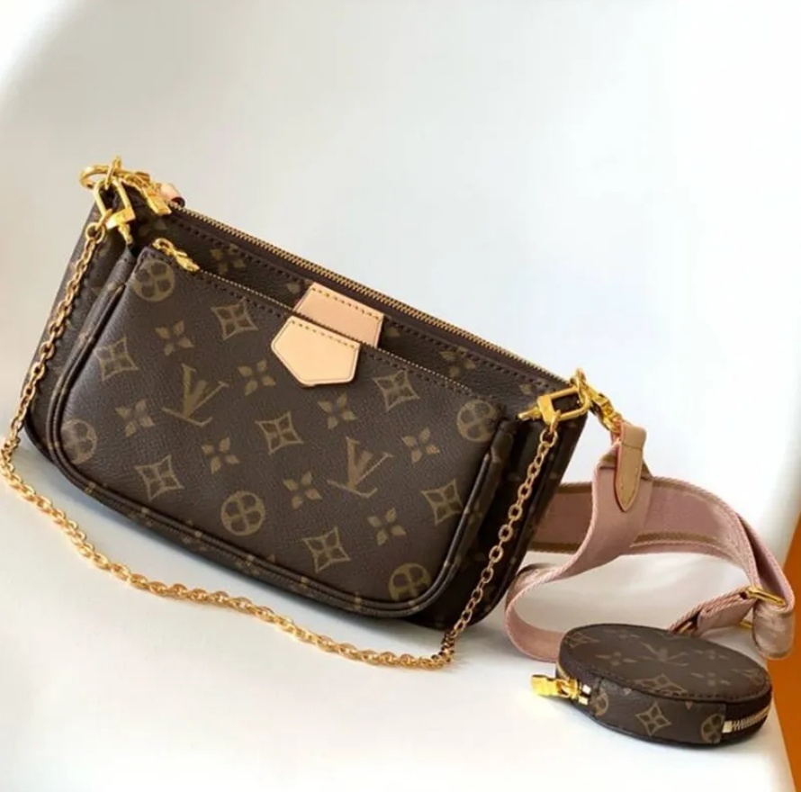 sac de créateur Multi Pochette portefeuilles sacs à main bandoulière sac à main mode femme sac à main sacs à main femme M44813 sac à dos sac four